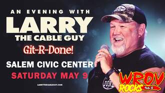 Win Tickets to LARRY THE CABLE GUY at Salem Civic Center in 2026 From 96.3 ROV!