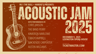 Get tickets for Acoustic Jam 2025 presented by Hardees and 98.1 The Bull!