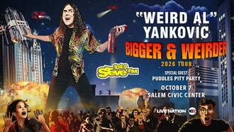 Steal STEVE's Seats to WEIRD AL YANKOVIC at Salem Civic Center in 2026 From 104.9 STEVE FM!