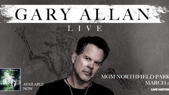 Win Tickets to See Gary Allan at MGM Northfield Park!