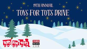 Toys for Tots: Join Us with Ward Black Law