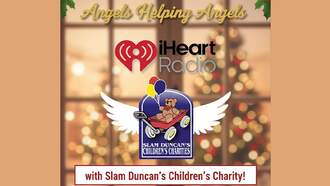 Join 93.5/102.7 JJS in Supporting Angels Helping Angels and Slam Duncan's Children's Charity This Holiday Season!