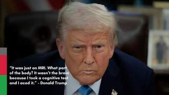 Trump Says MRI Was ‘Perfect' — But He's Unsure Which Body Part Was Scanned