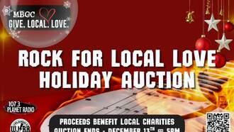 Rock for Local Love Charity Holiday Silent Auction 12/13/25