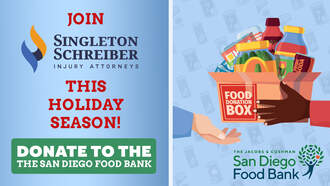 San Diego Food Bank Food Drive Dec. 5th