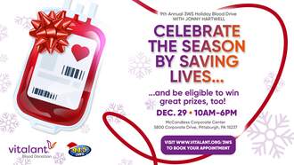 94.5 3WS Holiday Blood Drive 2025