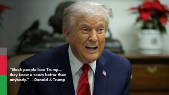 Trump Says 'Black People Love Me' Because 'They Know A Scam'