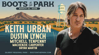 Keith Urban, Dustin Lynch and more coming to Boots In The Park!