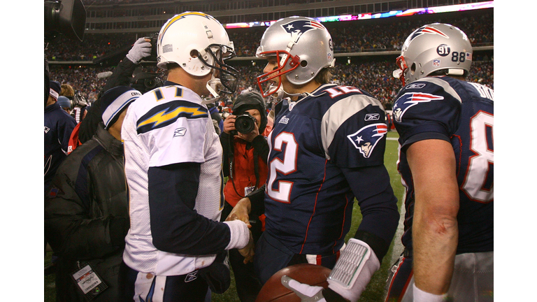 Tomy Brady, Philip Rivers, New England Patriots, LA Chargers