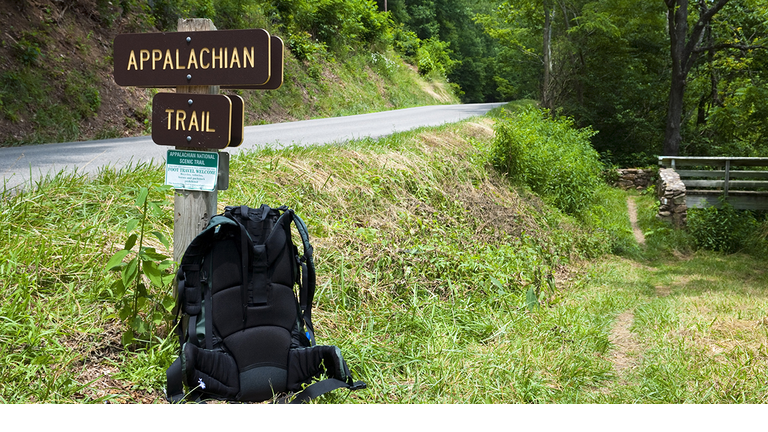 Appalachian Trail Virginia Sign Getty