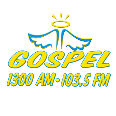 Gospel 1300 AM/103.5 FM logo