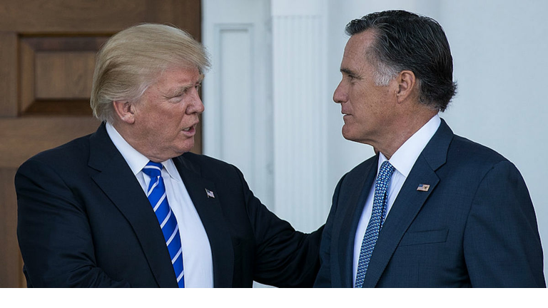 Mitt Romney, Donald Trump