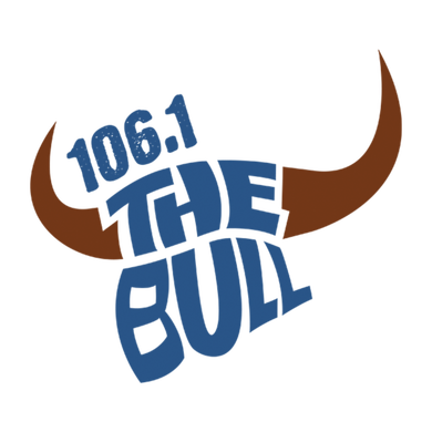 106.1 The Bull logo