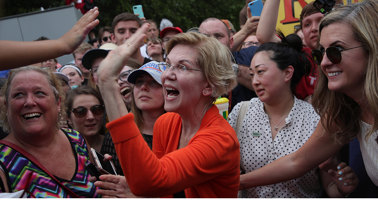 Elizabeth Warren at Iowa State Fair