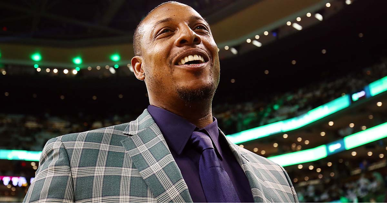 paul pierce celtics jersey retired nba basketball boston