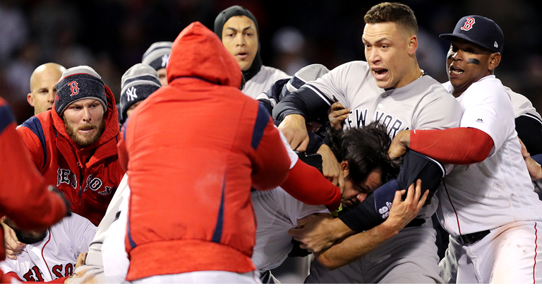 red sox yankees brawl