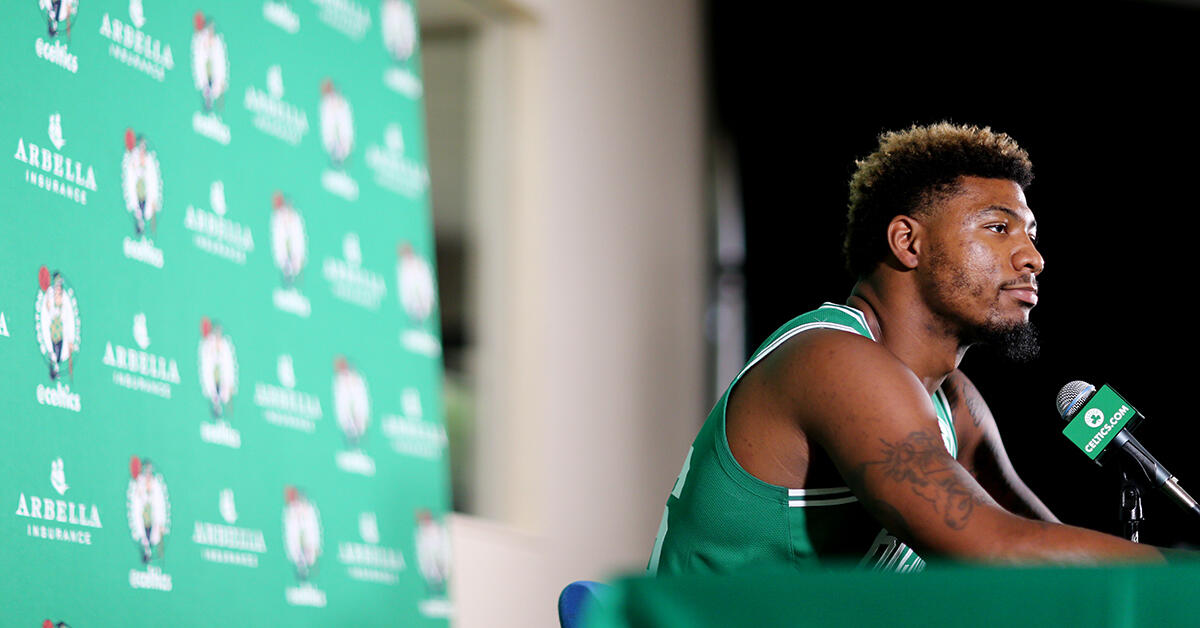 Marcus Smart On Using Basketball To Cope With Tragedy  - Thumbnail Image
