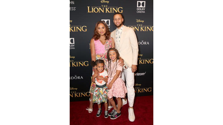 Ayesha Curry, Steph Curry, and Family