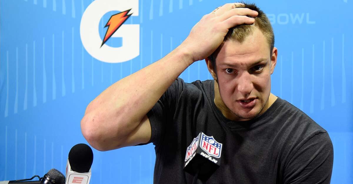 Rob Gronkowski's Foxboro Home Robbed While He Was At Super Bowl - Thumbnail Image