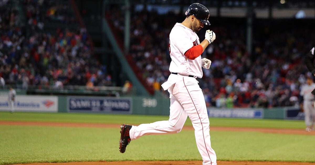 J.D. Martinez Right At Home Hitting At Fenway  - Thumbnail Image