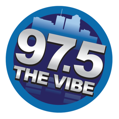 97.5 The Vibe logo