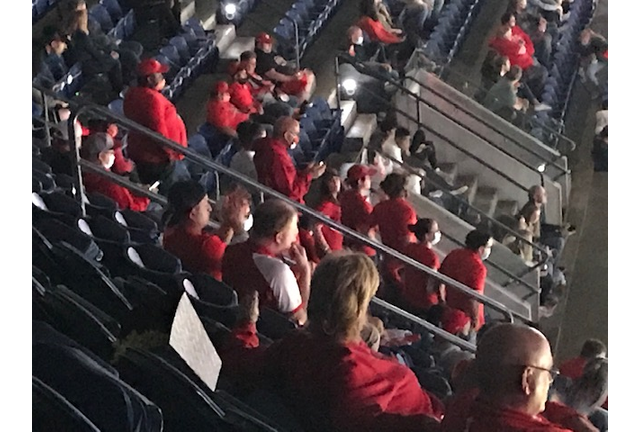 The Houston Cougars at the 2021 Final Four - Cougars fans in the house!