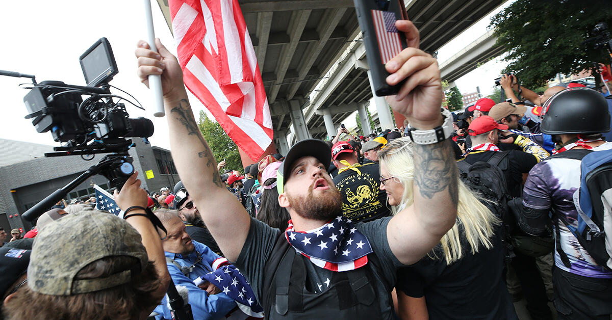 Bear Spray, Shields, Metal Poles Seized At Portland Protests  - Thumbnail Image