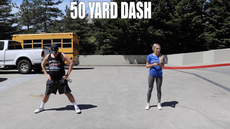 50 yard Dash