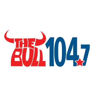 The Bull 104.7 logo