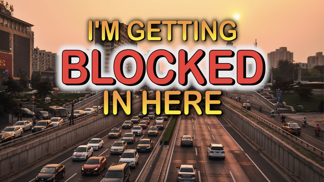 I'm Getting Blocked In Here thumbnail