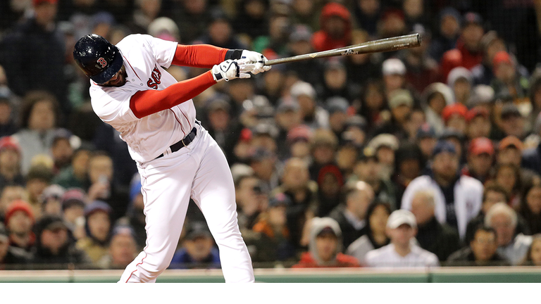 j.d. martinez grand slam boston red sox mlb