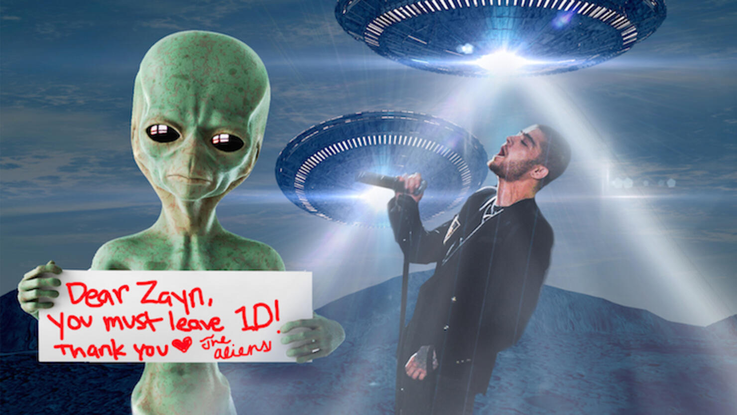 Zayn Malik Alien