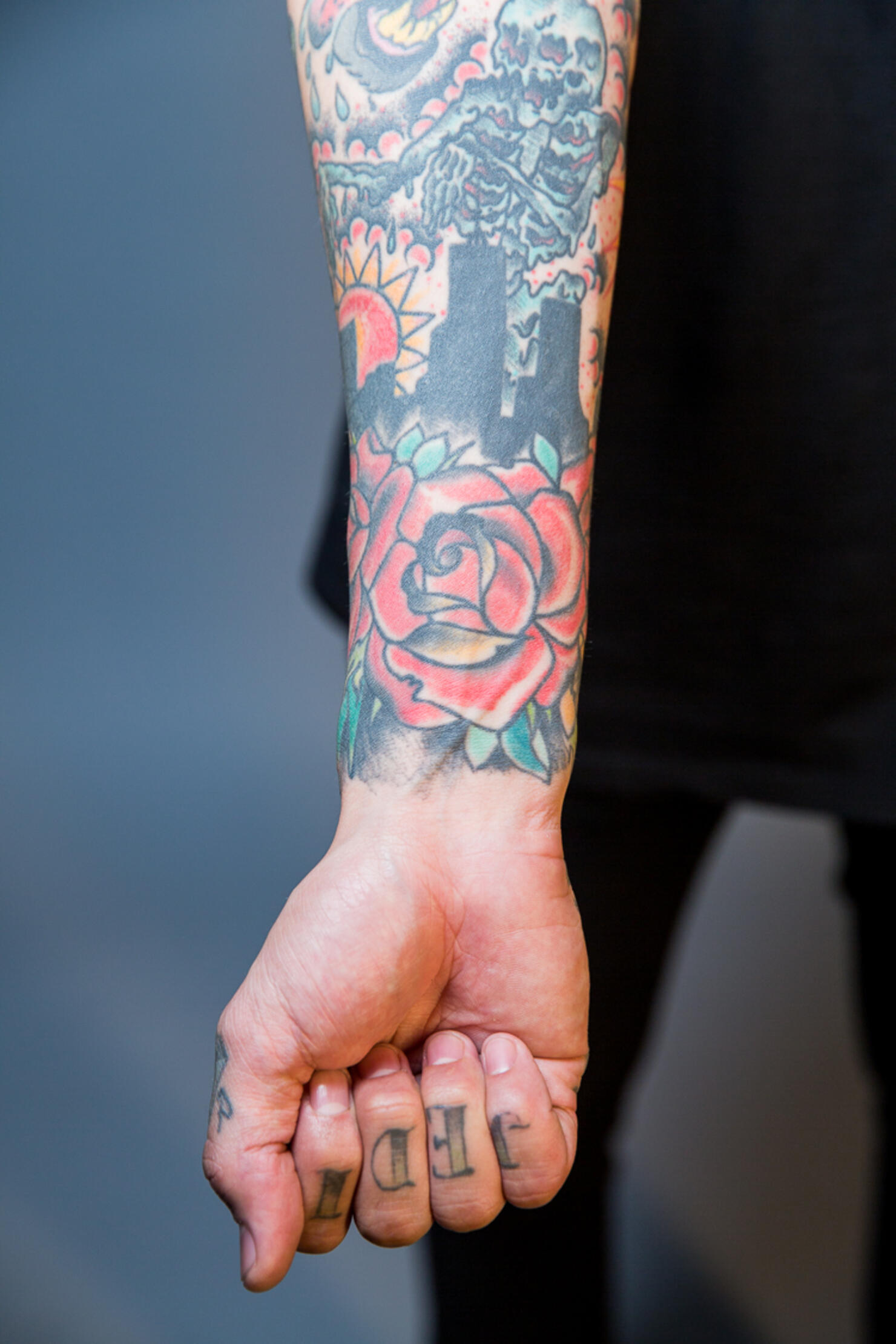 San Diego City Arm Tattoo