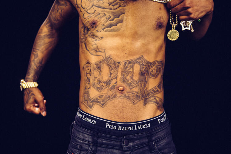 stomach tattoos numbers