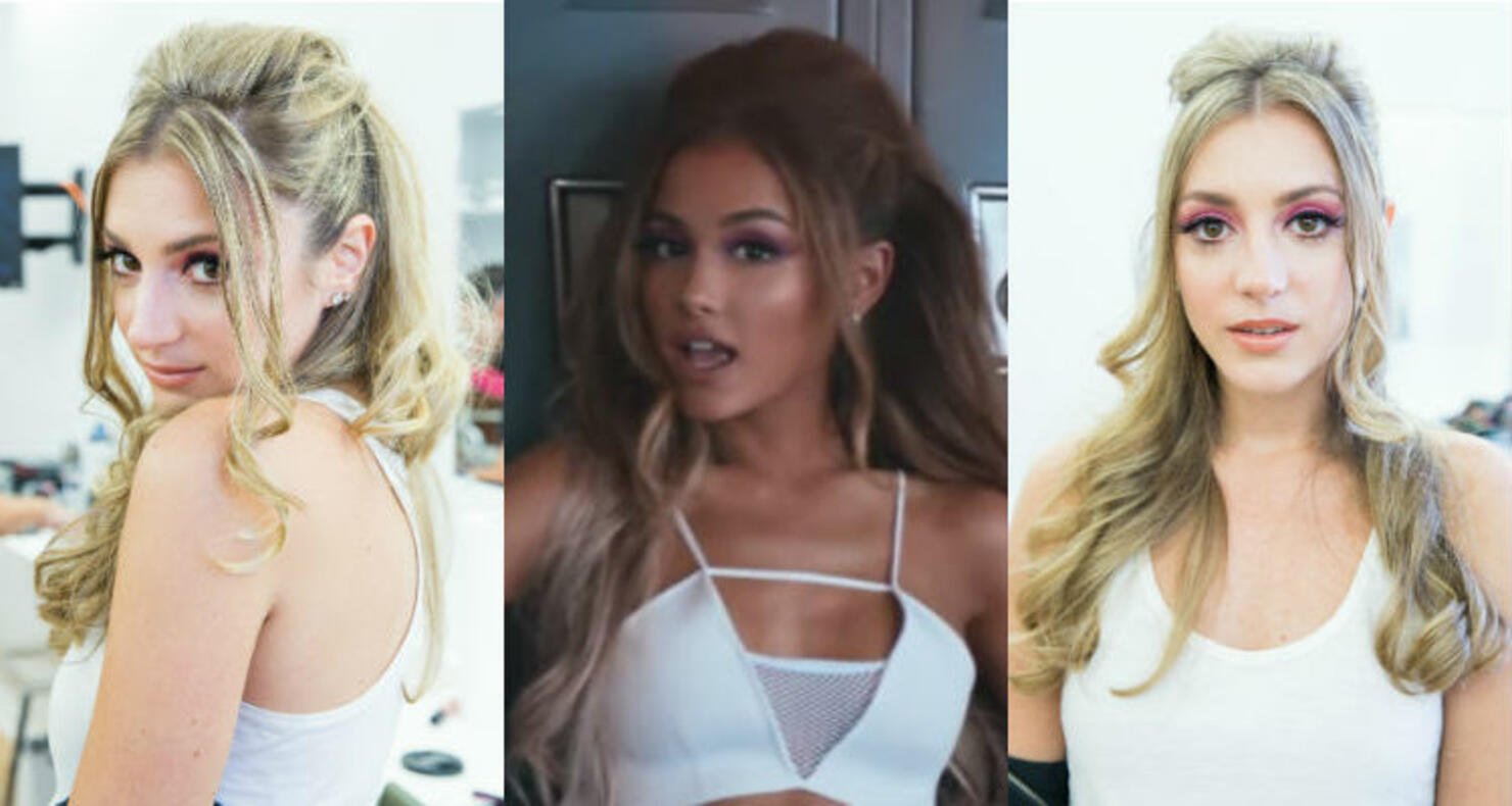 Ariana Grande Side to Side Makeup