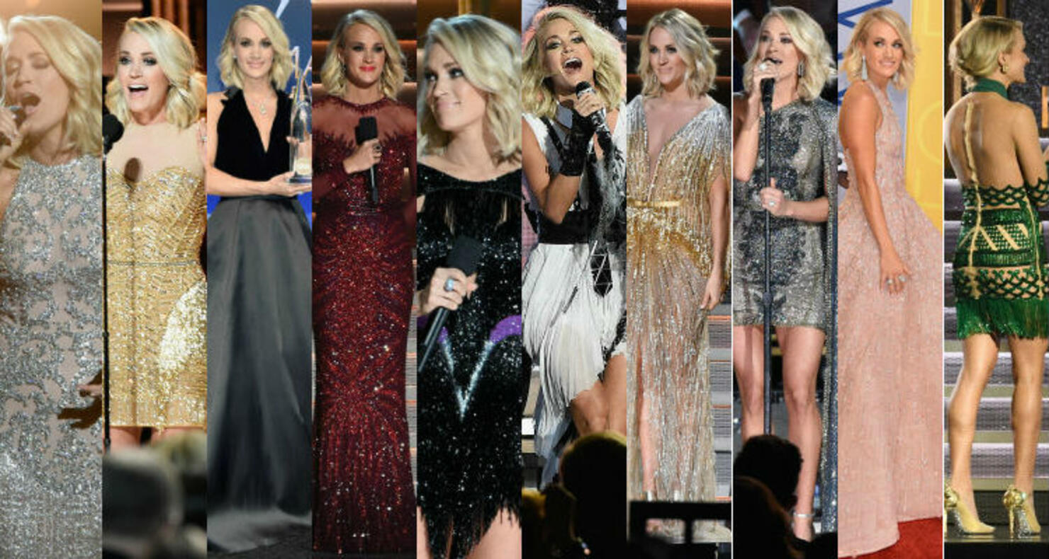 Carrie Underwood's 'Through The Decades' CMA Outfits (PHOTOS)