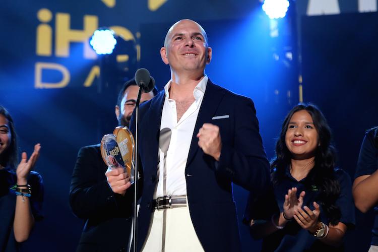 Pitbull Receives Inaugural iHeartRadio Premio Corazon Latino Award | iHeart
