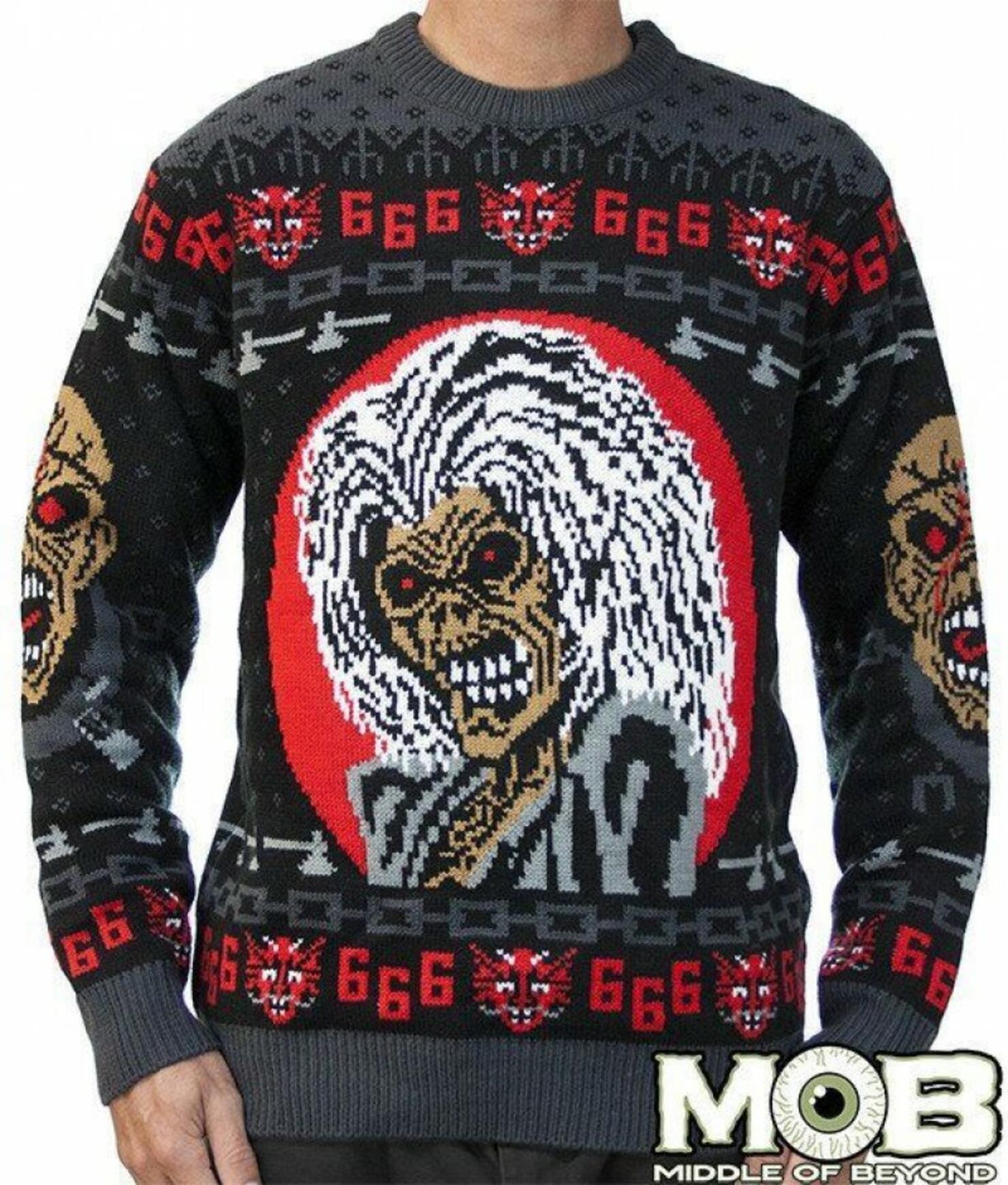 Megadeth ugly shop christmas sweater