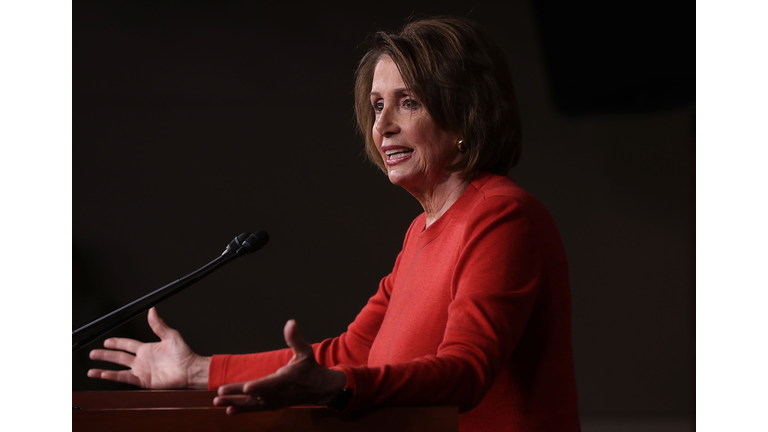 Democratic House Leader Nancy Pelosi Holds Her Weekly News Conference