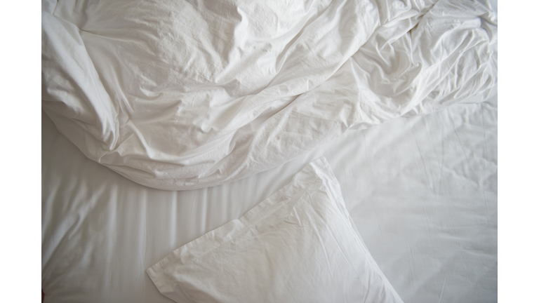 messy bed