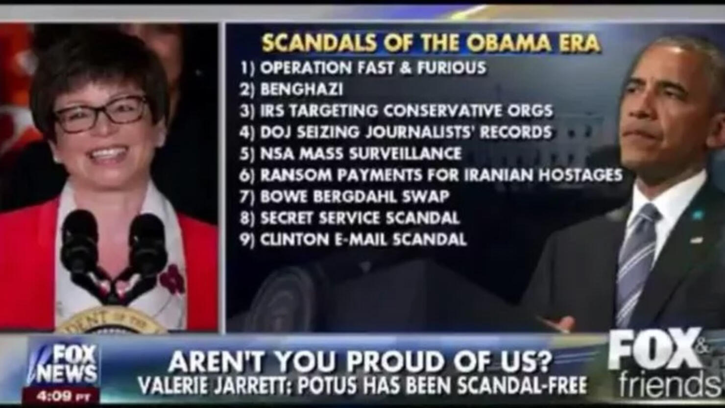 12 Actual Scandals of the 'ScandalFree' Obama Administration iHeart