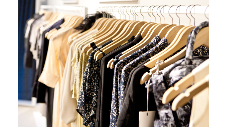 Clothes On a Rack