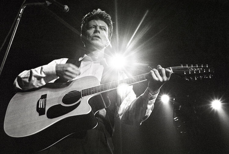 David Bowie,  Ahoy, Rotterdam, 30-3-1990, Foto Rob Verhorst 