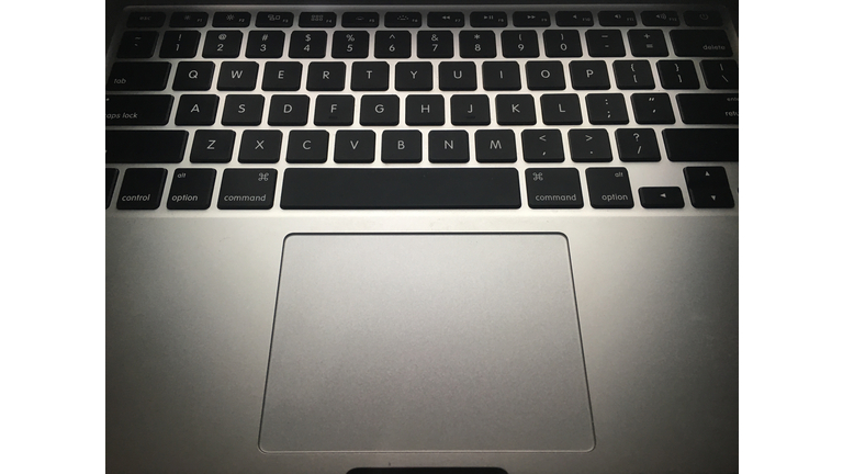 Full Frame Shot Of Laptop Keyboard