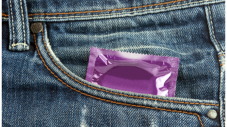 violet condom