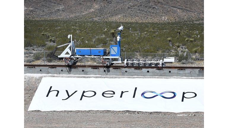 Elon Musk's High Speed Train Concept Company Hyperloop One Holds First Public Test Run