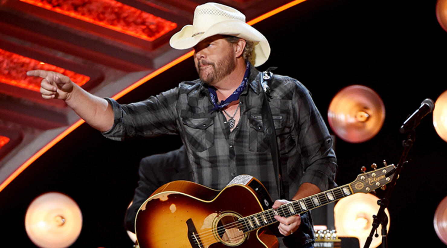 Toby Keith Performs at 'Make America Great Again' Celebration