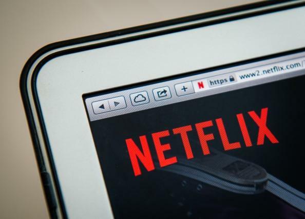 This picture taken on September 11, 2014 shows the on-demand internet streaming media provider, Netflix, on a laptop screen in Stockholm. The online streaming website Netflix will be launched in Germany, Austria, Switzerland, Belgium and Luxembourg mid-Se