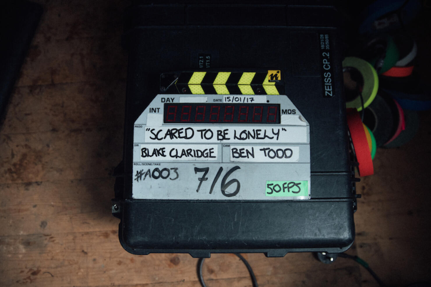 Behind The Scenes Photo of Martin Garrix 'Scared To Be Lonely' Music Video Shoot