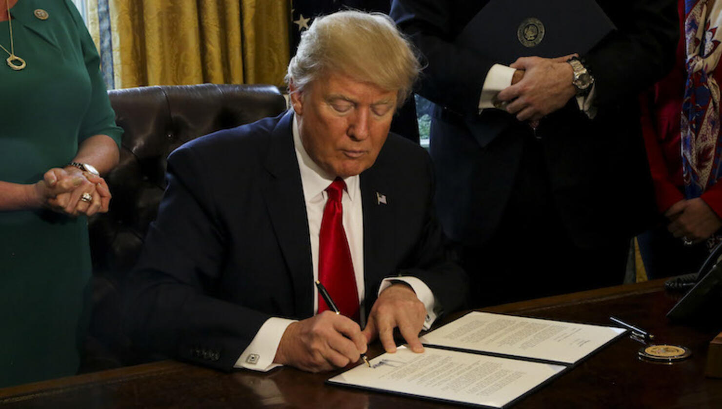 Trump signs Executive Orders